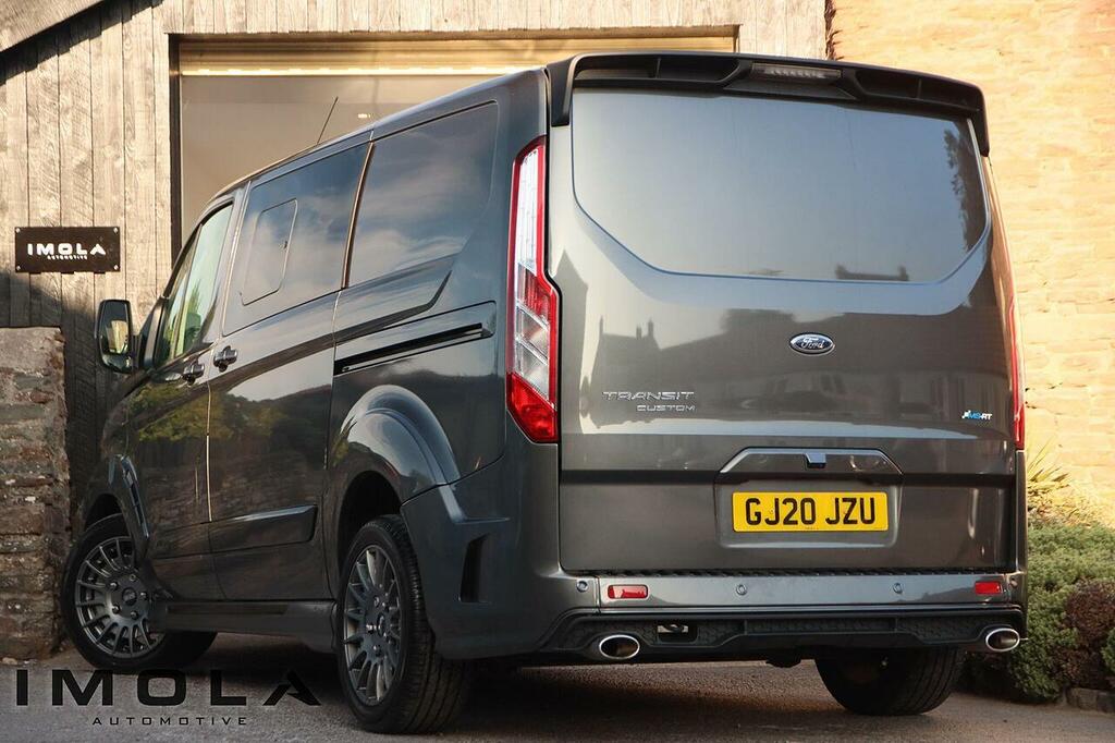 Ford Transit Custom 2.0 320 Ecoblue Ms-rt Crew Van Double Cab Dies Grey #2