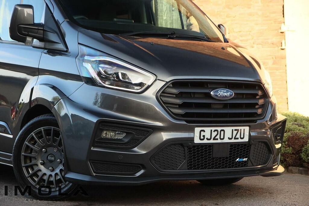 Ford Transit Custom 2.0 320 Ecoblue Ms-rt Crew Van Double Cab Dies Grey #5