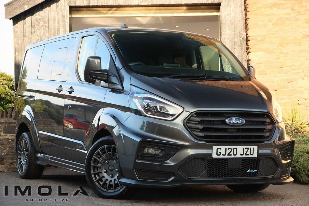 Ford Transit Custom 2.0 320 Ecoblue Ms-rt Crew Van Double Cab Dies Grey