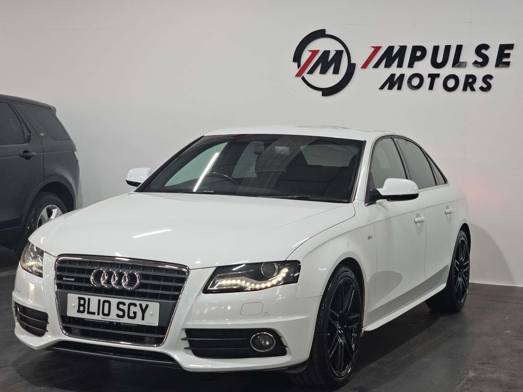 Audi A4 Tfsi Executive S Line S Tronic Quattro Euro 5 BL10SGY White #4