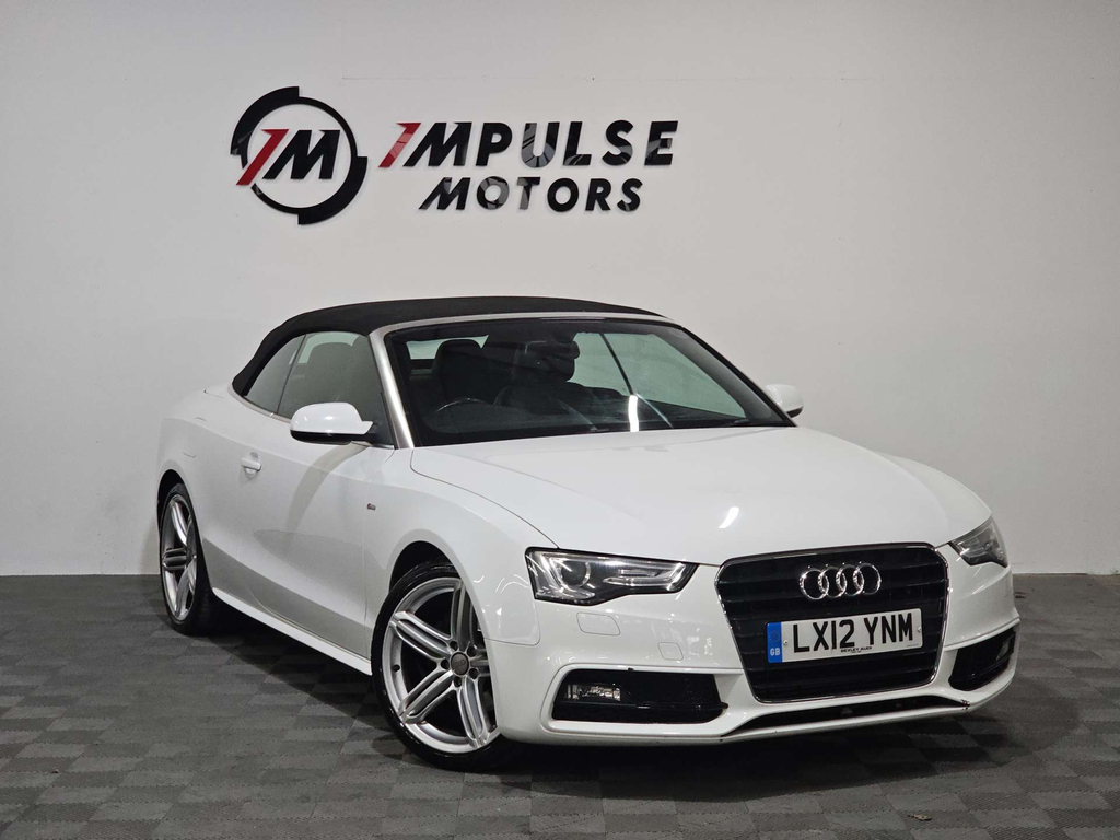 Audi A5 S Line Tfsi White