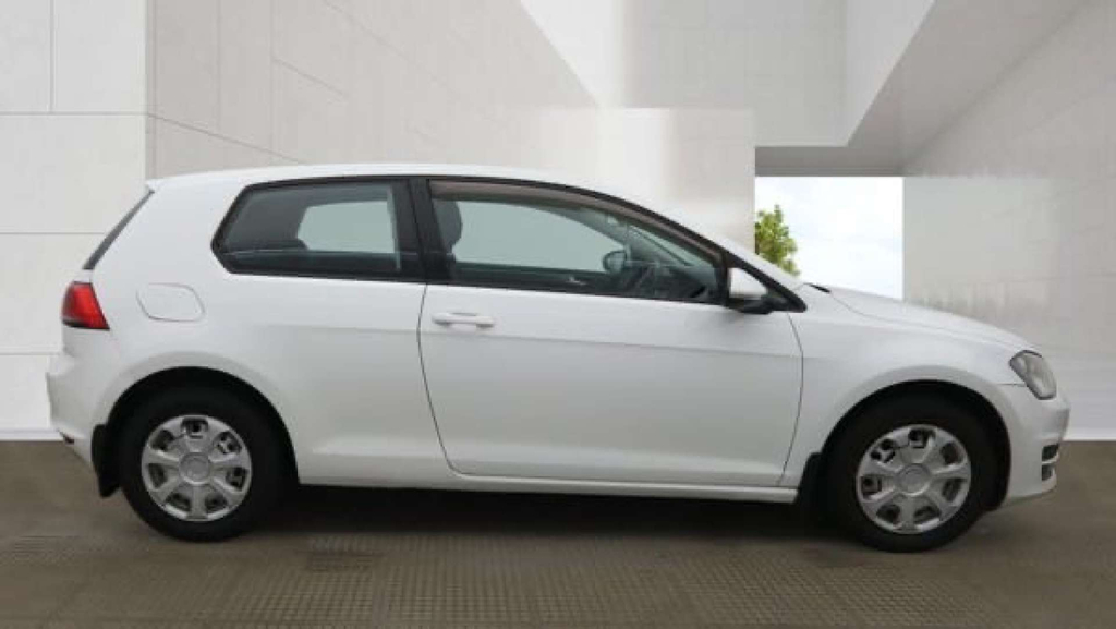 Volkswagen Golf S Bluemotion Technology Tsi White #4