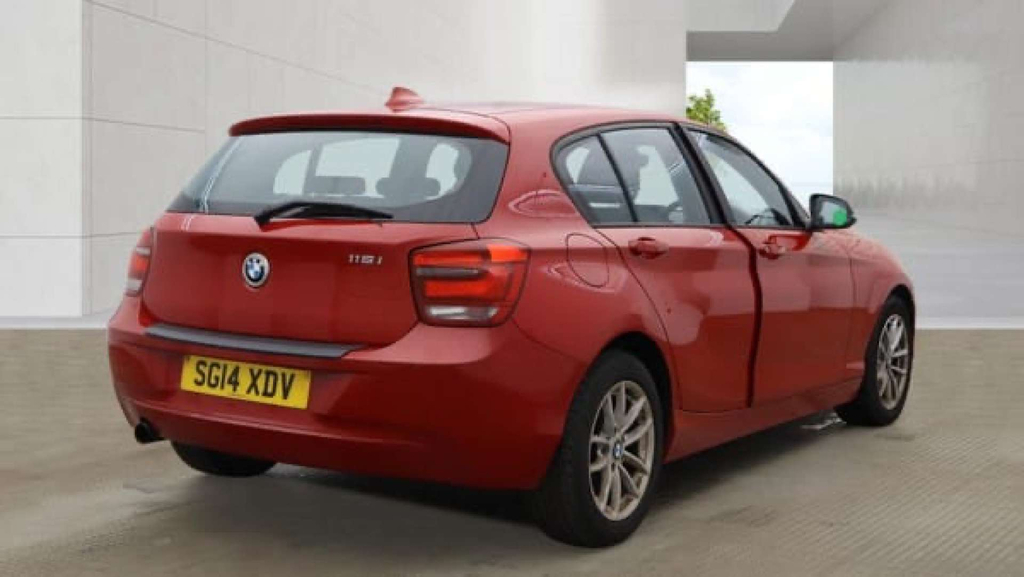BMW 1 Series 116I Se Red #4