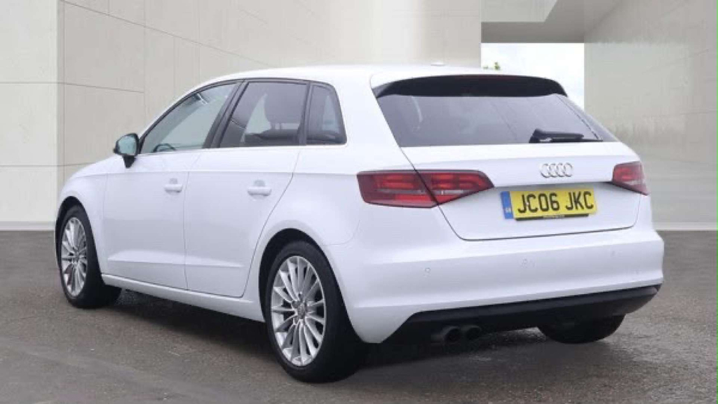 Audi A3 Sportback Sport Tfsi White #3