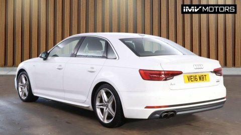 Audi A4 3.0 Tdi V6 White #3
