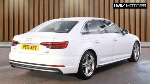 Audi A4 3.0 Tdi V6 White #4