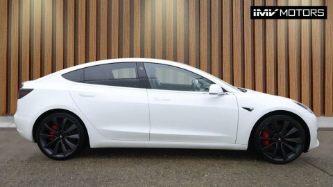 Tesla Model 3 Dual Motor Performance White #5