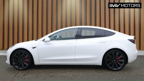 Tesla Model 3 Dual Motor Performance White #6