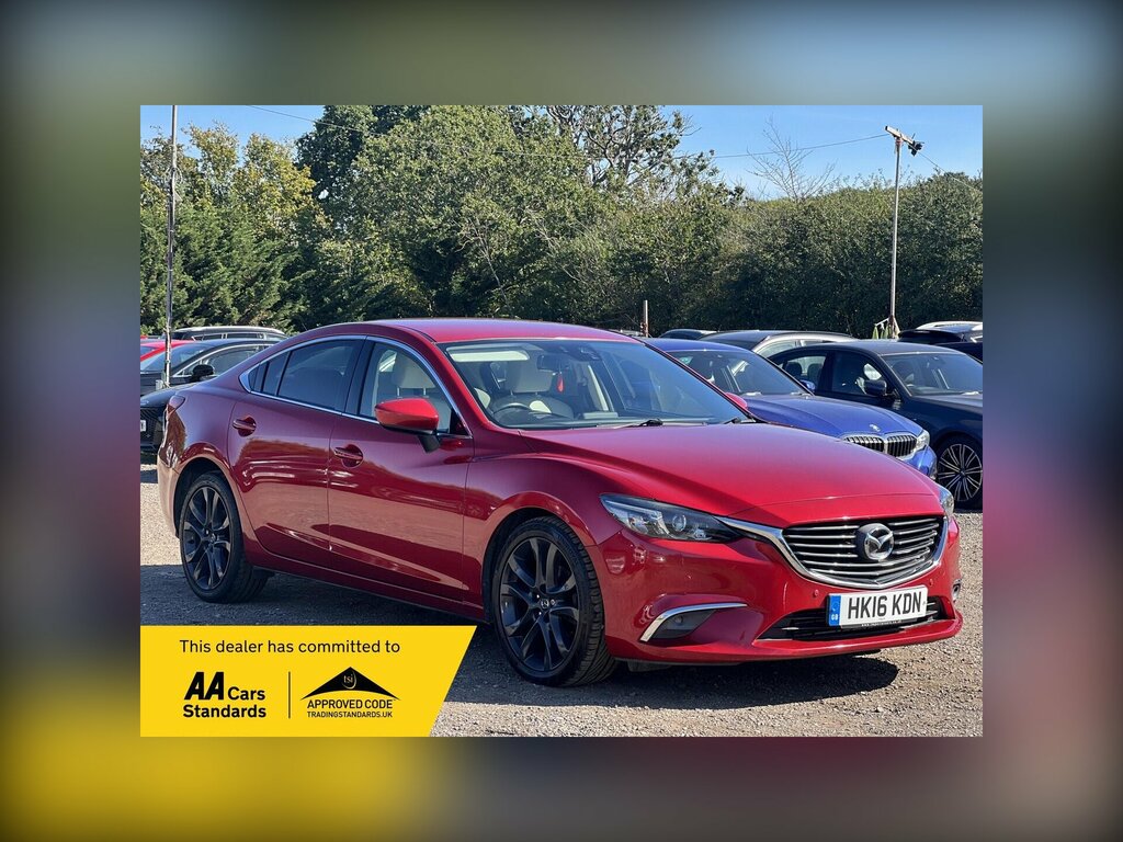 Mazda 6 2.2 Skyactiv-d Sport Nav Euro 6 Ss Red