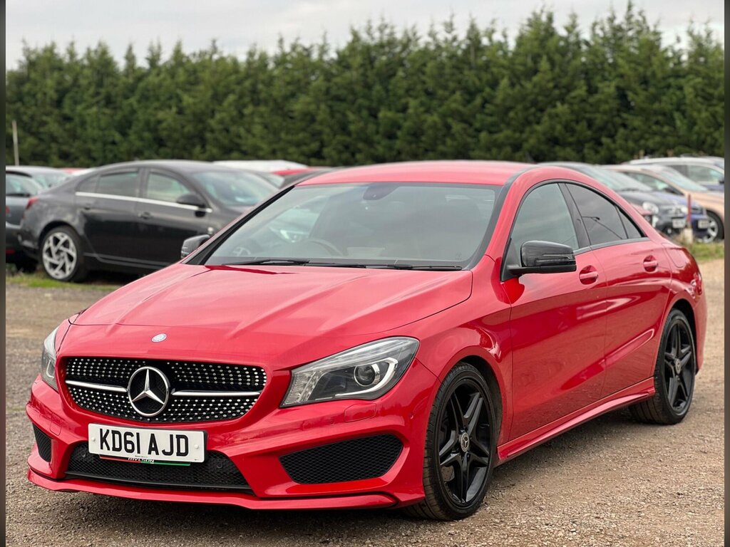 Mercedes-Benz CLA Class 2.1 Cla220 Cdi Amg Sport Coupe 7G-dct Euro 6 Ss Red #3