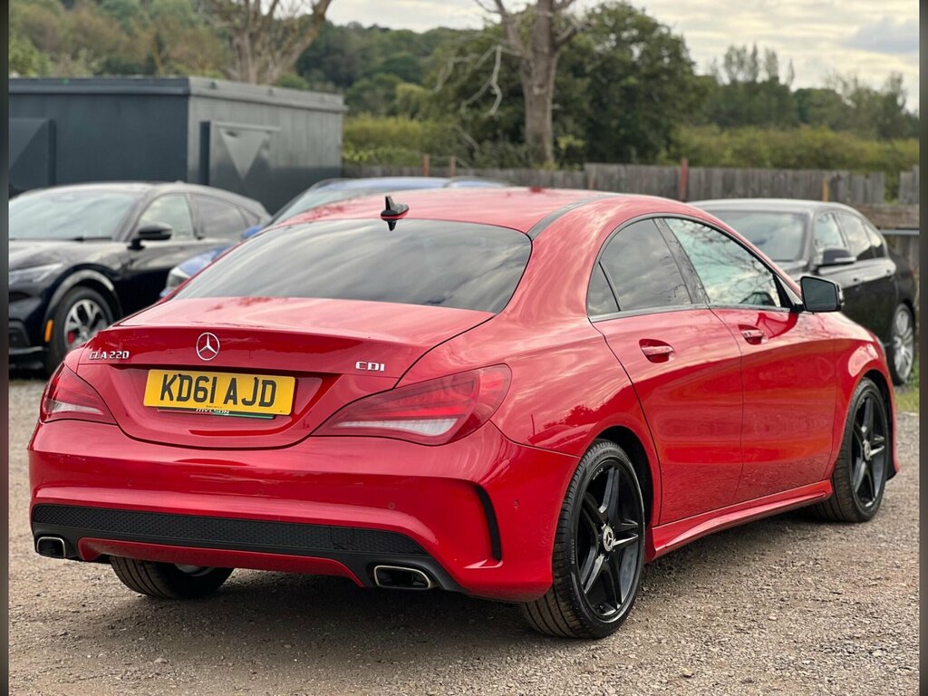 Mercedes-Benz CLA Class 2.1 Cla220 Cdi Amg Sport Coupe 7G-dct Euro 6 Ss Red #5