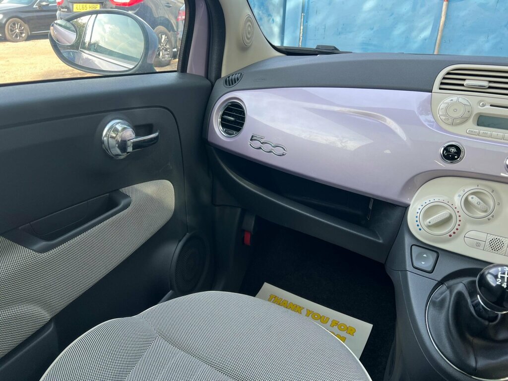 Fiat 500 1.2 Lounge 69 Bhp Red #40