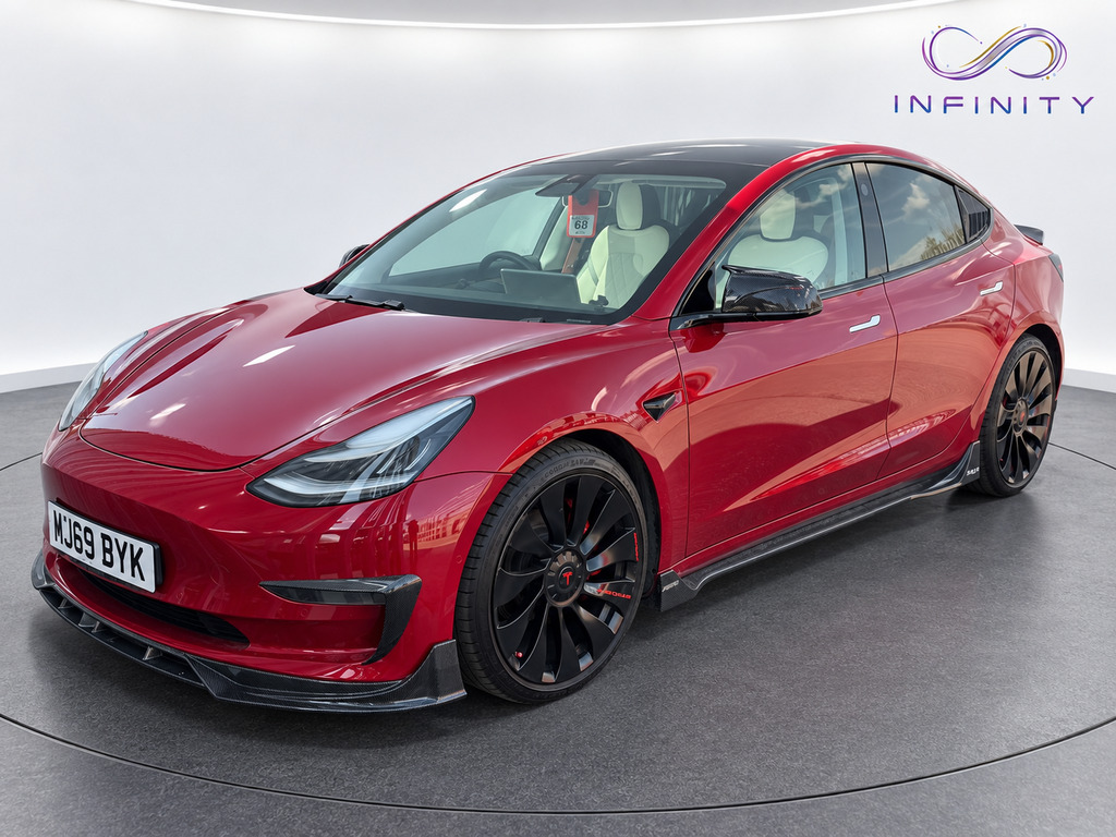 Tesla Model 3 Dual Motor Long Range Red #2