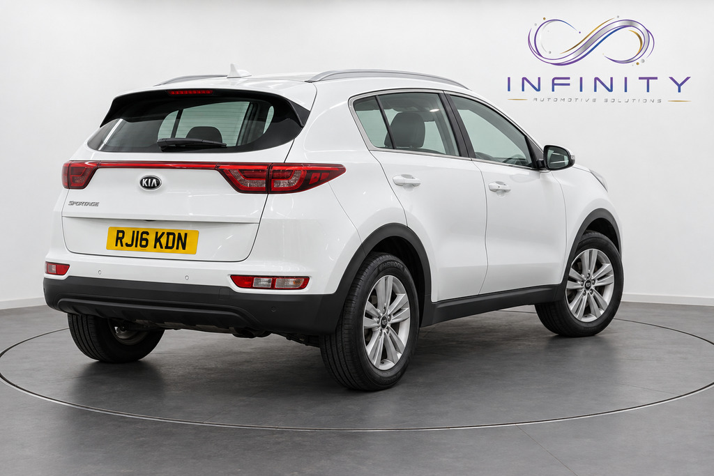Kia Sportage 1.6 Gdi 2 White #3