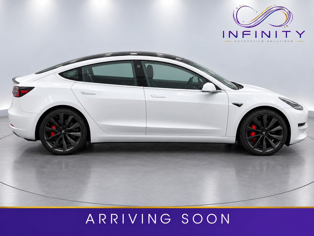 Tesla Model 3 Dual Motor Performance White #3