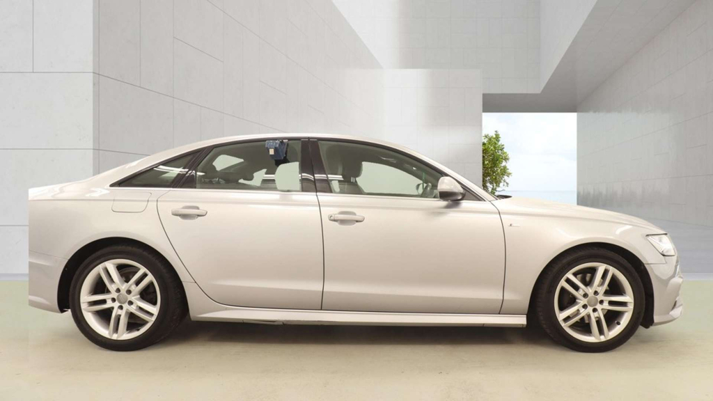 Audi A6 S Line Tdi Ultra Silver #5