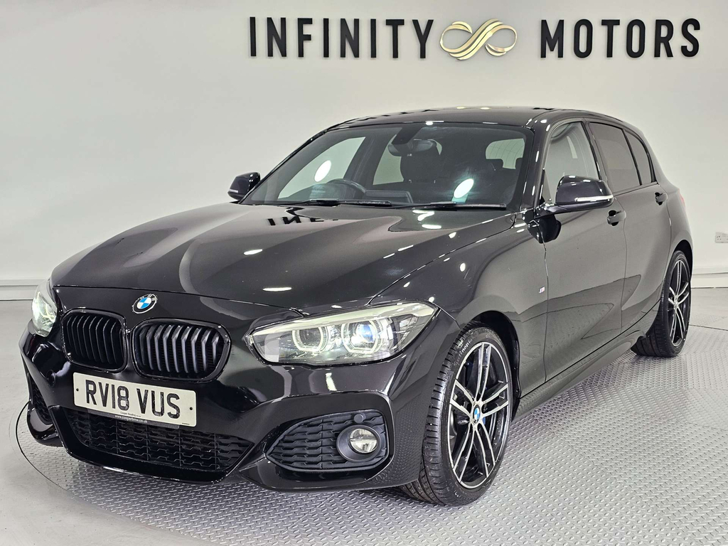 BMW 1 Series 118I M Sport Shadow Edition Blue #4
