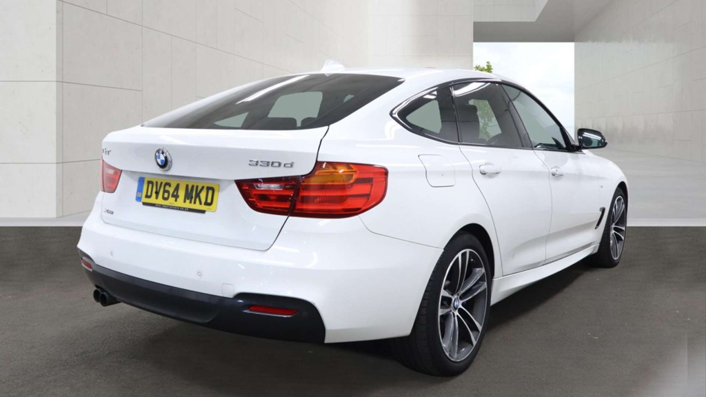 BMW 3 Series Xdrive M Sport Gt 4Wd White #4