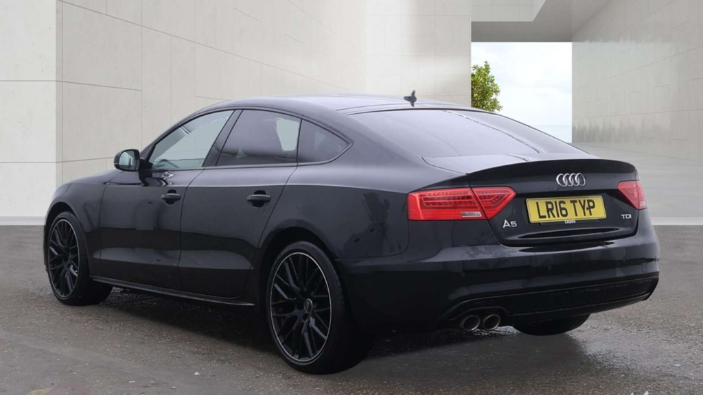 Audi A5 Sportback Black Edition Tdi Black #2