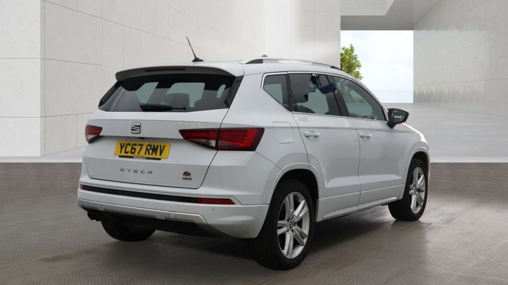 Seat Ateca Fr Tsi 4Drive 4Wd White #4