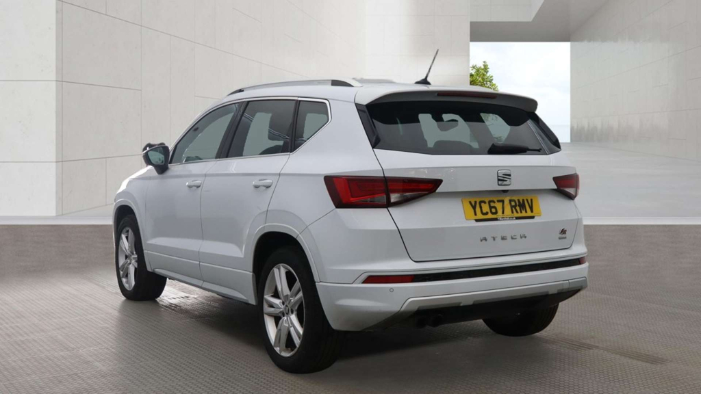 Seat Ateca Fr Tsi 4Drive 4Wd White #3