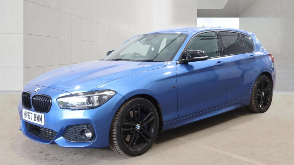 BMW 1 Series 118I M Sport Shadow Edition Blue #2