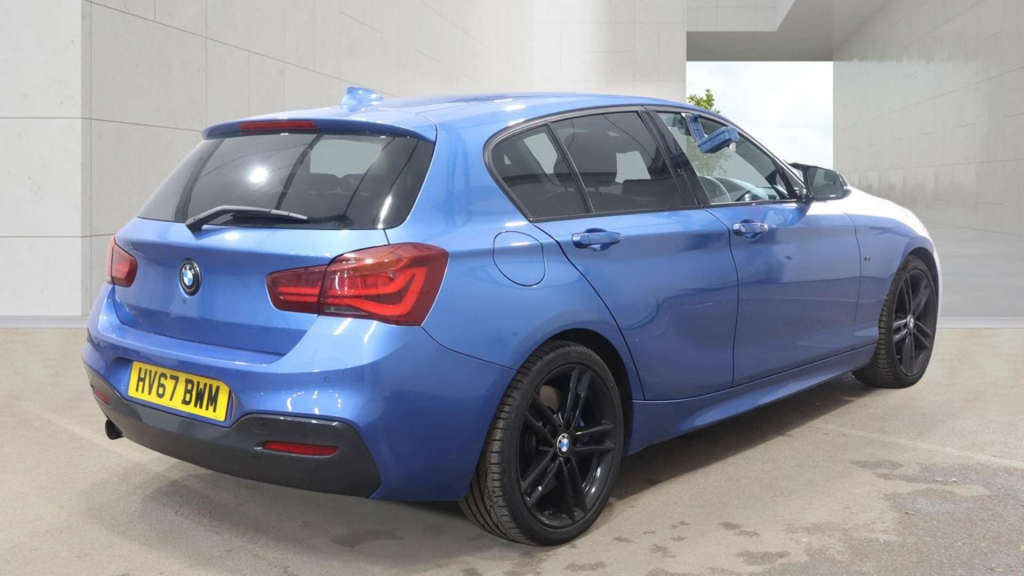 BMW 1 Series 118I M Sport Shadow Edition Blue #4