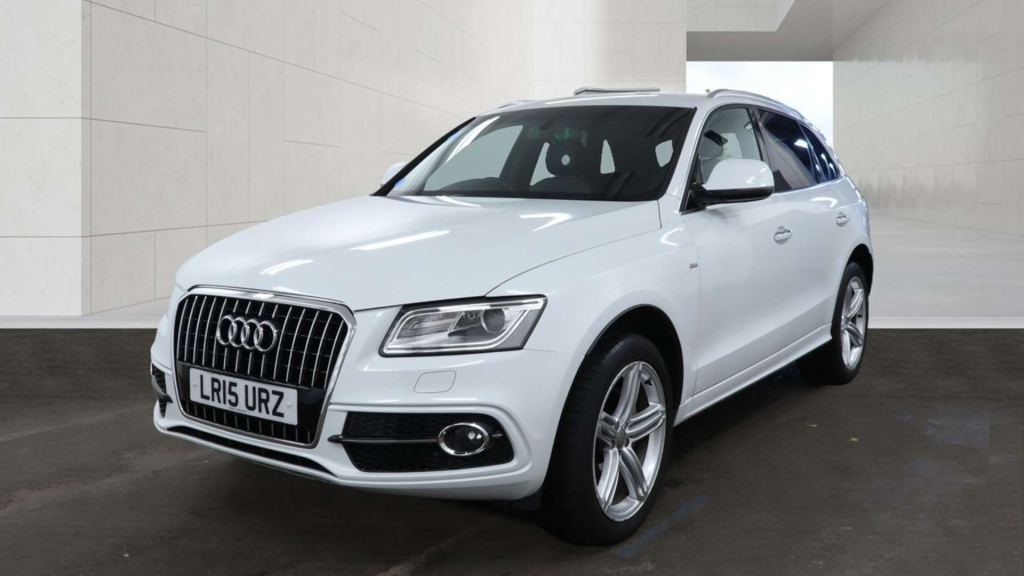 Audi Q5 2.0 Tdi Quattro S Line Plus S Tronic White #2