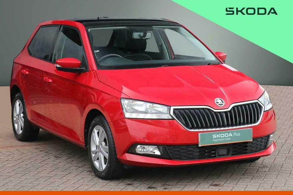 Skoda Fabia 1.0 Tsi 110 Se Dsg Red