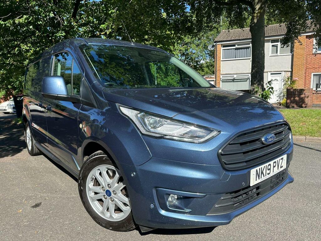Ford Transit Connect 1.5 240 Ecoblue Limited L2 Euro 6 Ss Blue