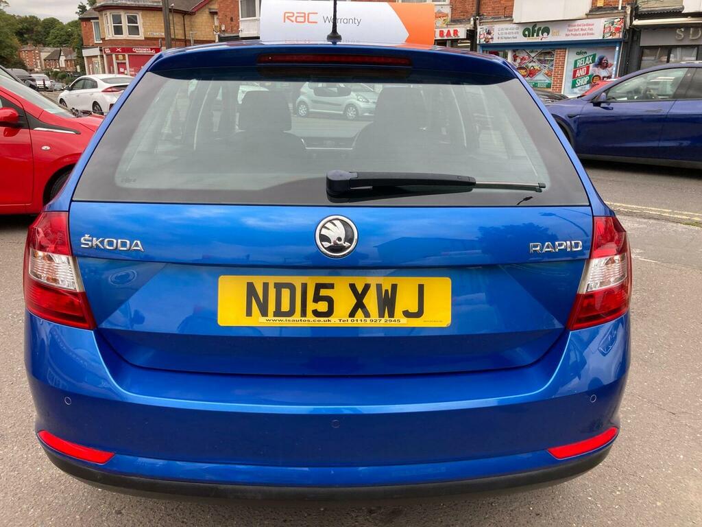 Skoda Rapid Spaceback Hatchback 1.2 Tsi Se Tech Euro 6 Ss 20151 Blue #6