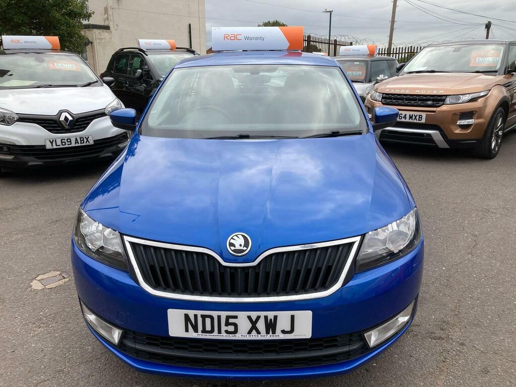 Skoda Rapid Spaceback Hatchback 1.2 Tsi Se Tech Euro 6 Ss 20151 Blue #2