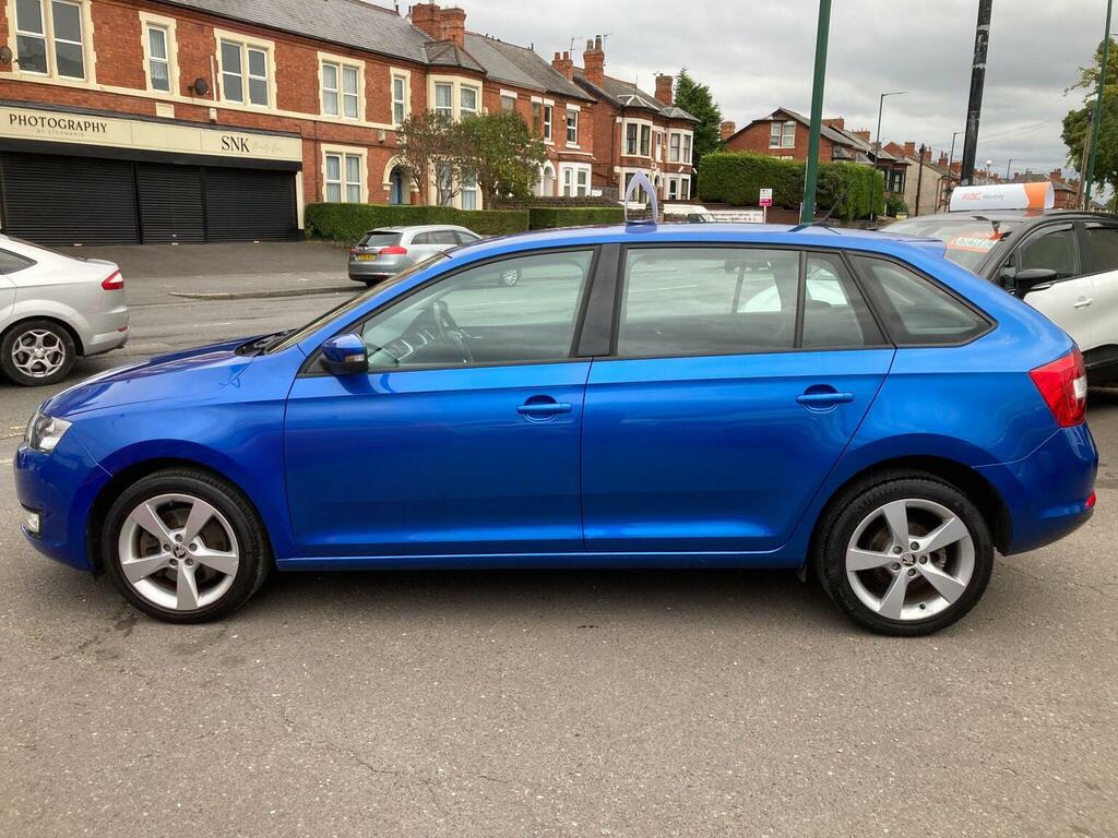 Skoda Rapid Spaceback Hatchback 1.2 Tsi Se Tech Euro 6 Ss 20151 Blue #5