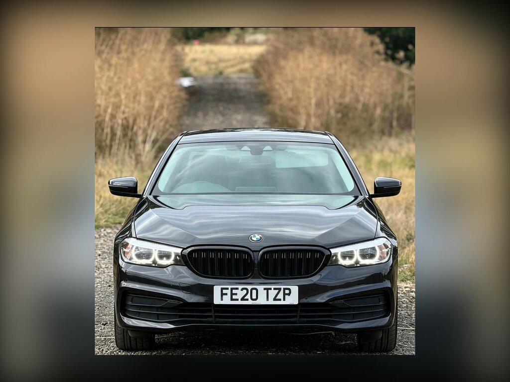 BMW 5 Series 520D Mht M Sport Blue #1