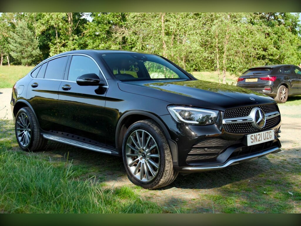 Mercedes-Benz GLC Class 2.0 Glc300h Mhev Amg Line Premium Coupe G-tronic Black #5