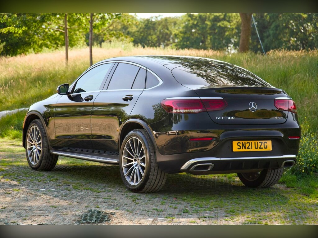 Mercedes-Benz GLC Class 2.0 Glc300h Mhev Amg Line Premium Coupe G-tronic Black #4