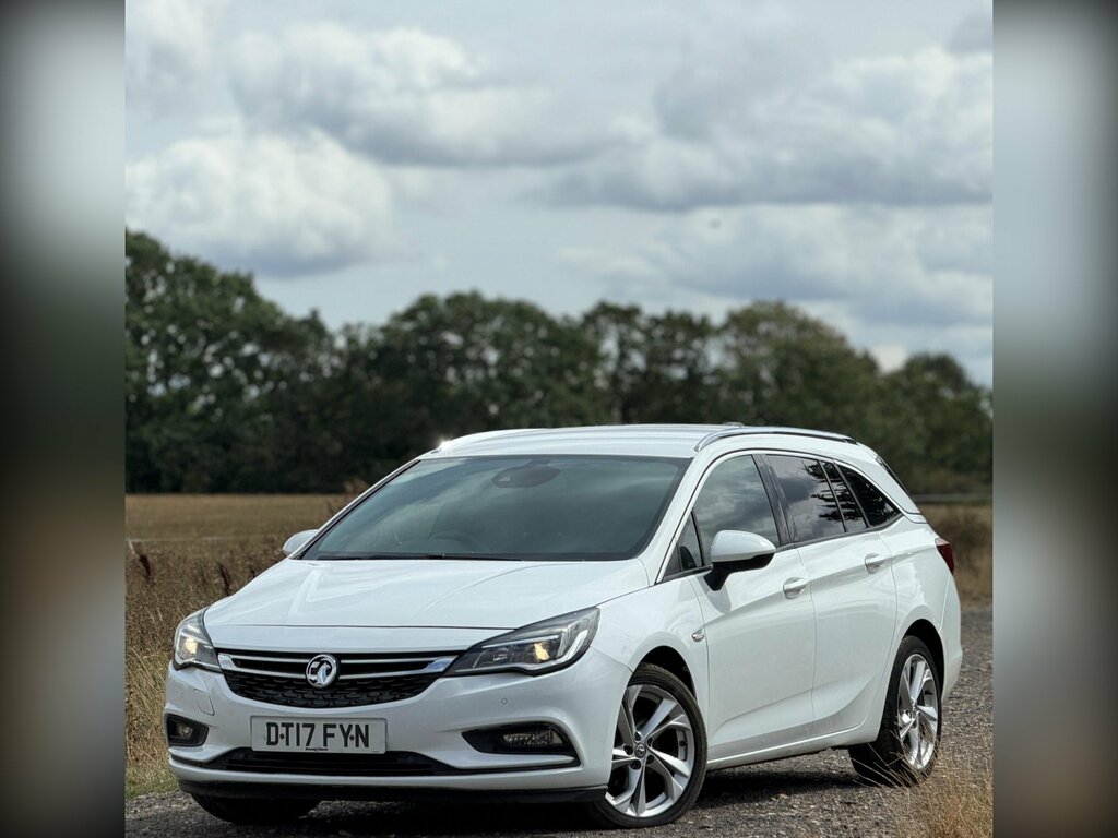 Vauxhall Astra 1.4I Turbo Sri Sports Tourer Euro 6 Ss White