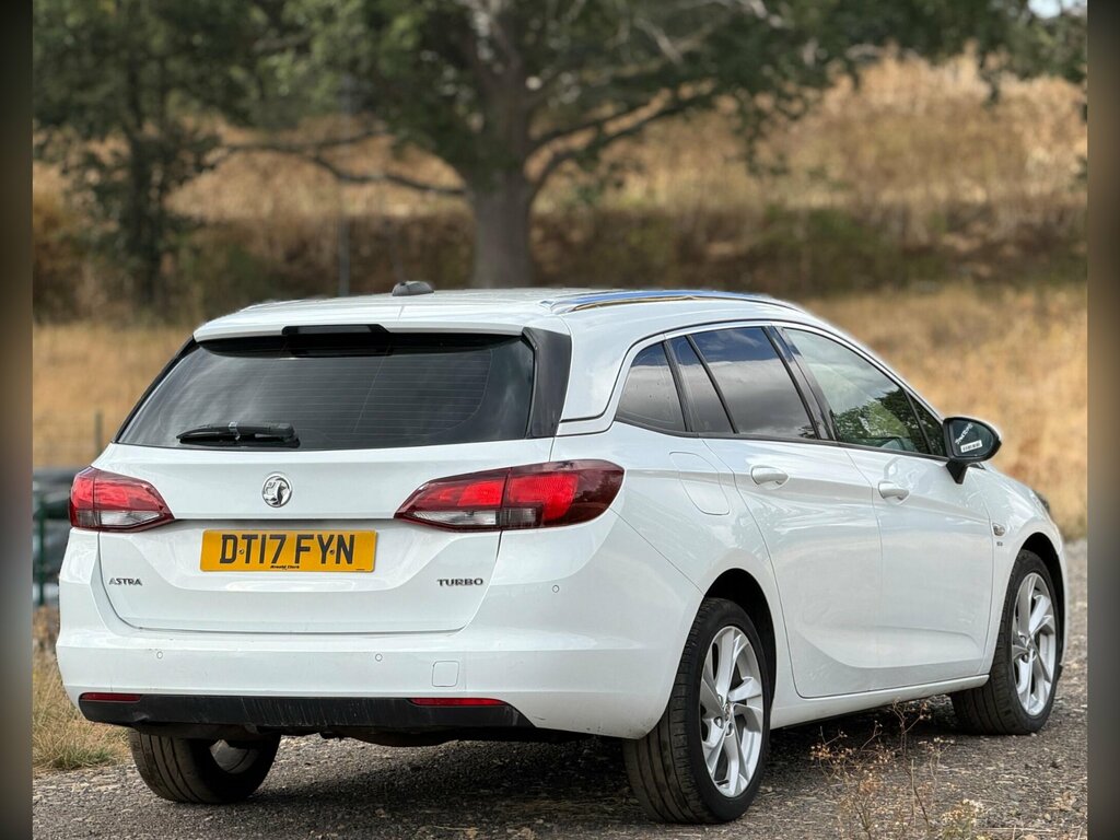 Vauxhall Astra 1.4I Turbo Sri Sports Tourer Euro 6 Ss White #6