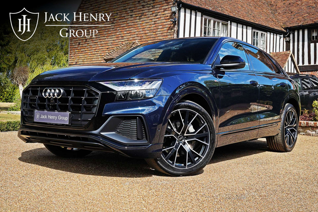 Audi Q8 Black Edition 50 Tdi Mhev Quattro 4Wd Blue
