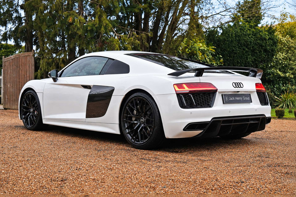 Audi R8 Fsi V10 Plus Coupe S Tronic Quattro Euro 6 White #4