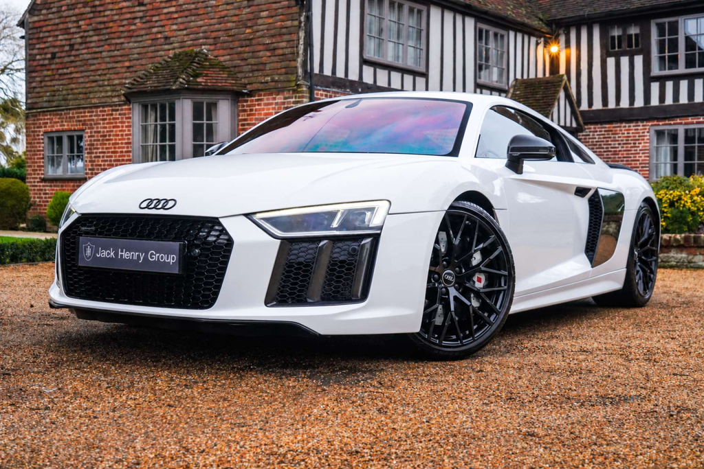 Audi R8 Fsi V10 Plus Coupe S Tronic Quattro Euro 6 White