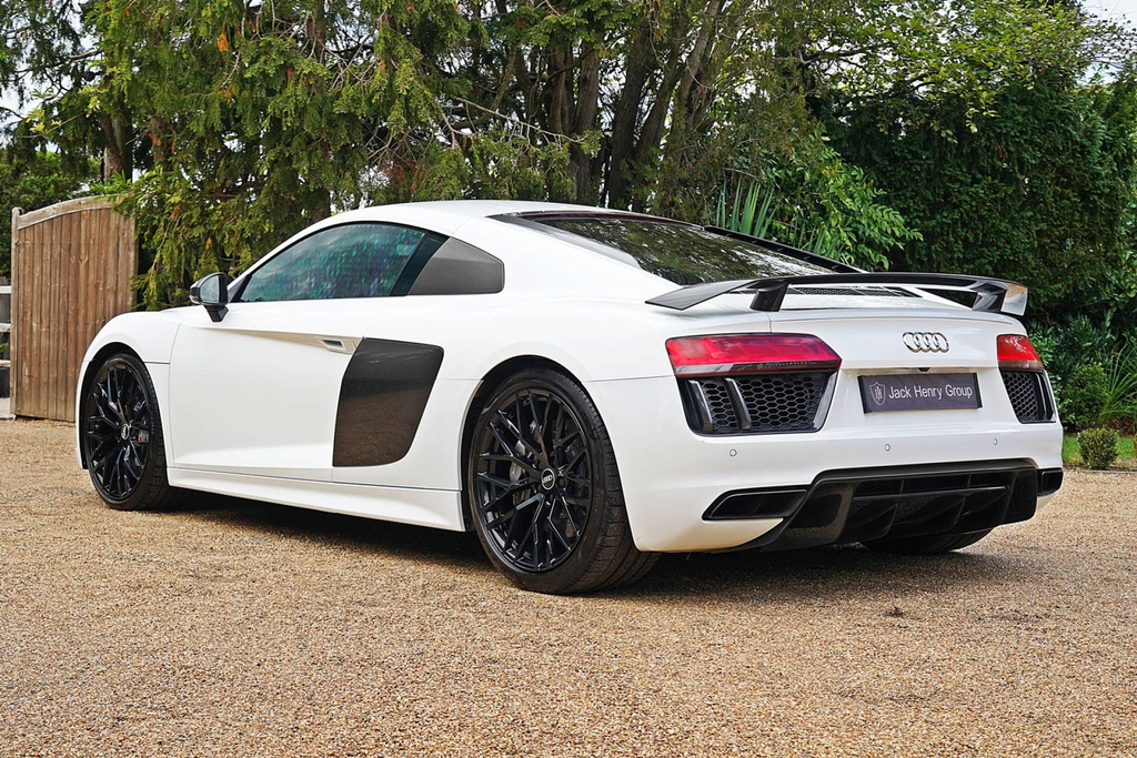 Audi R8 Fsi V10 Plus Coupe S Tronic Quattro Euro 6 White #4