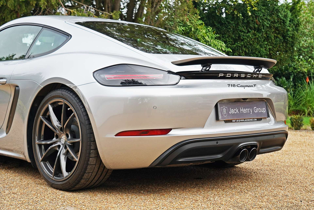 Porsche 718 Cayman T Semi-auto Silver #6