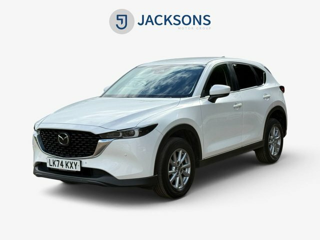 Mazda CX-5 2.0 E-skyactiv G Mhev Centre-line Suv A LK74KXY White #4