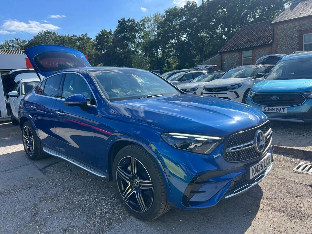 Mercedes-Benz GLC Class Suv 2.0 Glc300dh Mhev Amg Line Premium Coupe G-t Blue #2