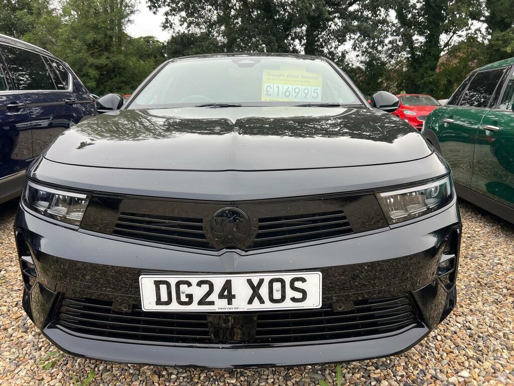 Vauxhall Astra Hatchback 1.2 Turbo Gs Euro 6 Ss 2024 Black