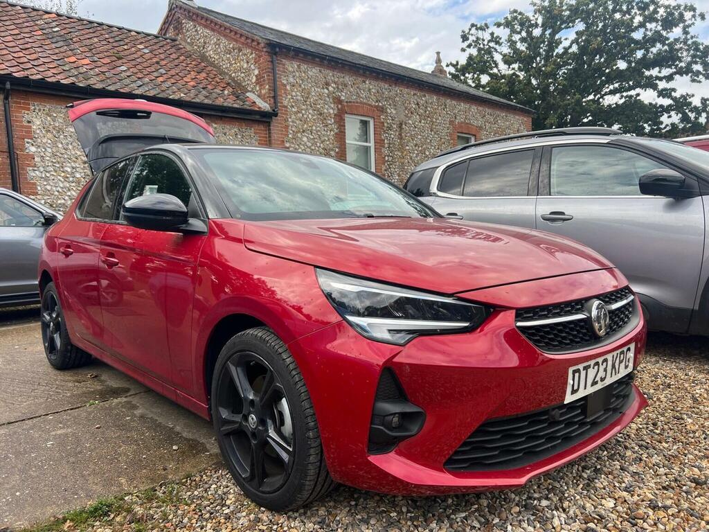 Vauxhall Corsa 1.2 Turbo Gs Euro 6 Ss Red