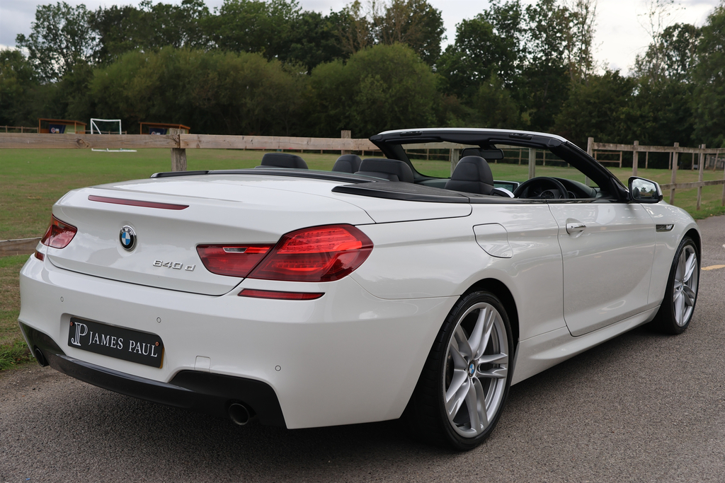 BMW 6 Series 3.0 M Sport Convertible Euro 5 S White #3