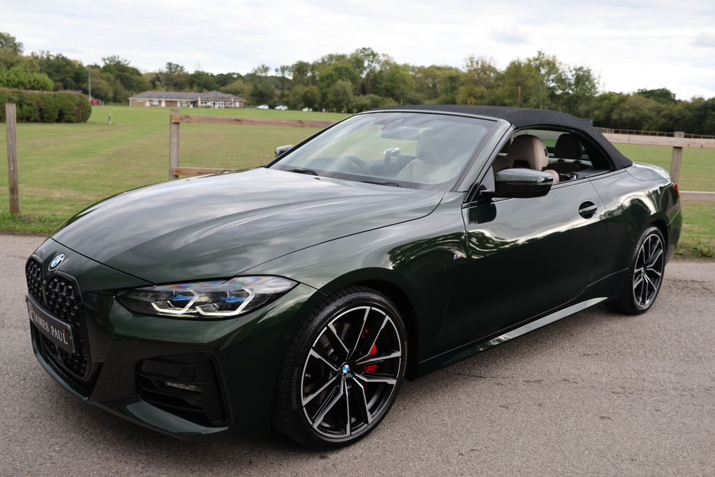 BMW 4 Series 420D Xdrive Mht M Sport Step 2021 Blue #14