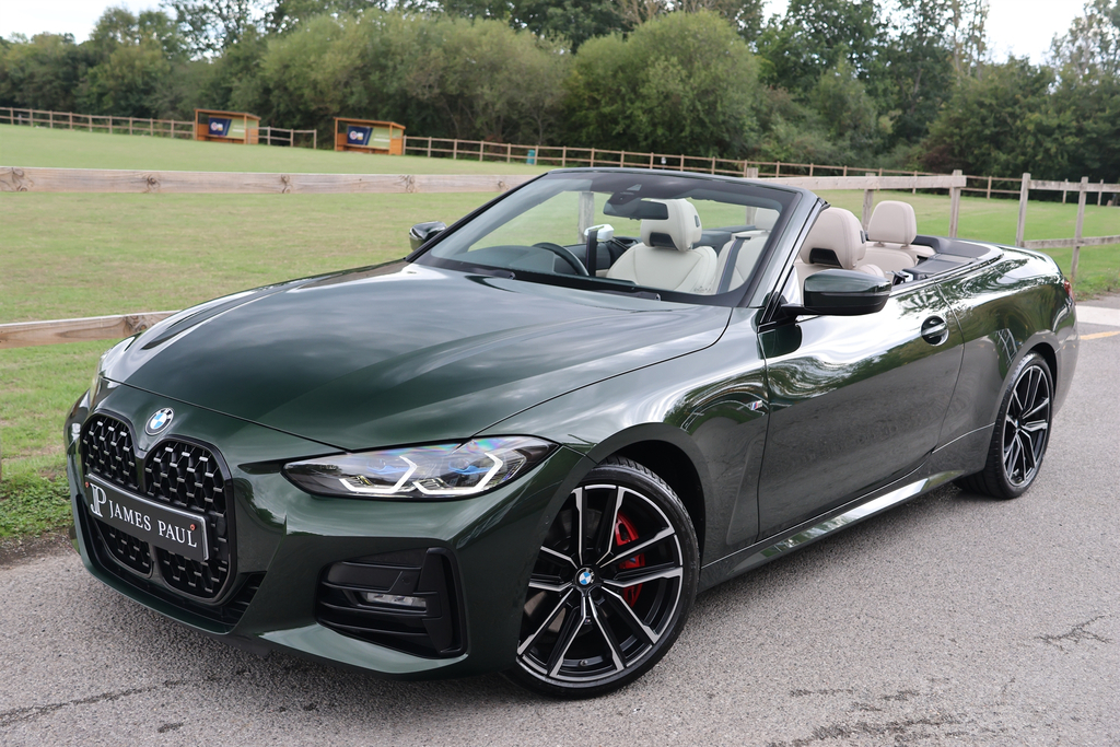 BMW 4 Series 420D Xdrive Mht M Sport Step 2021 Blue #11